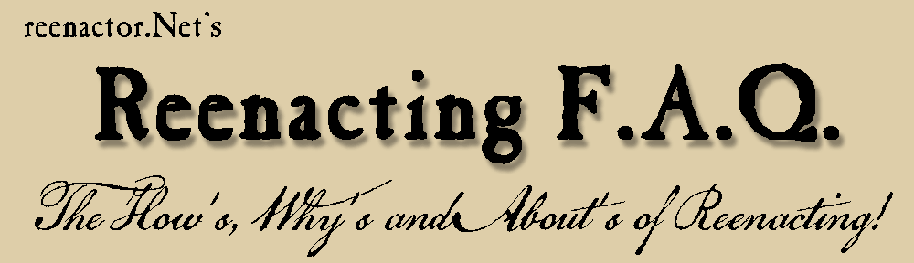 reenacting FAQ