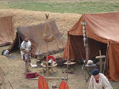 LEGIO XIIII camp at Lafe AD43 event 2006!