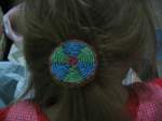 Bri's rosette hair tie 1